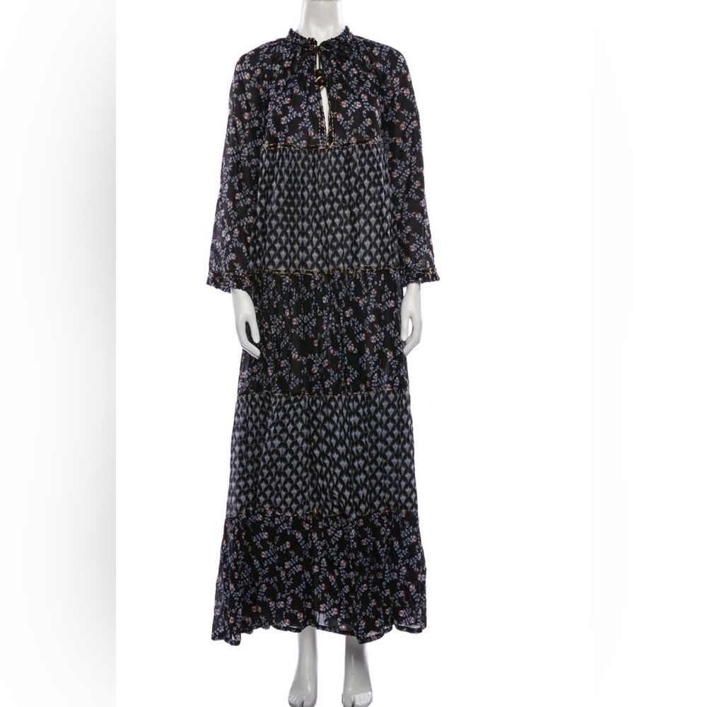 Yvonne S Boho Maxi Dress Size XS